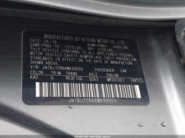 Nissan Rogue S