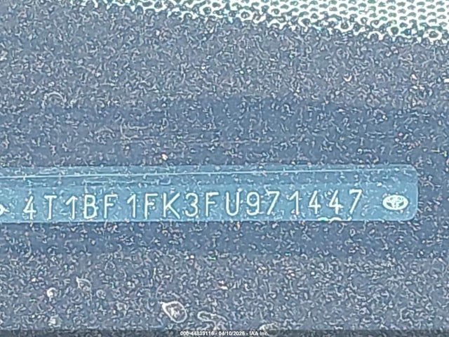 Toyota Camry Se