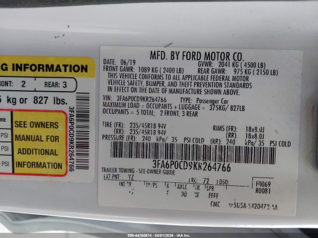 Ford Fusion Sel