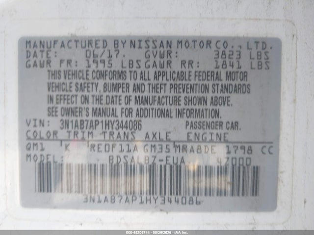 Nissan Sentra S