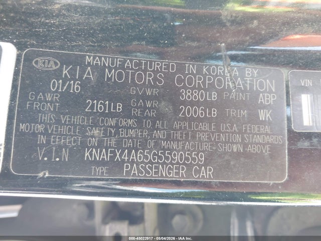 Kia Forte Lx