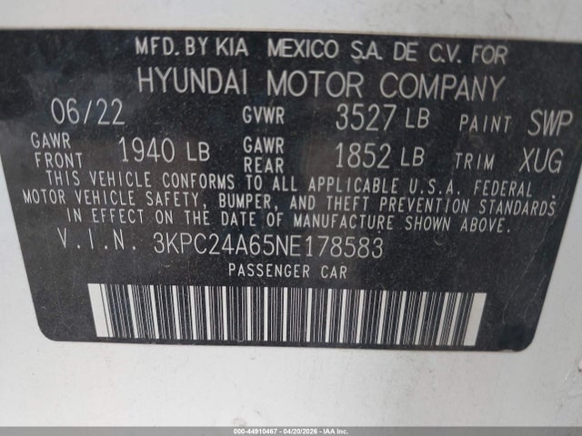 Hyundai ACCENT Se