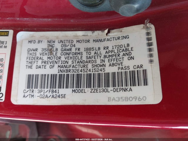 Toyota Corolla