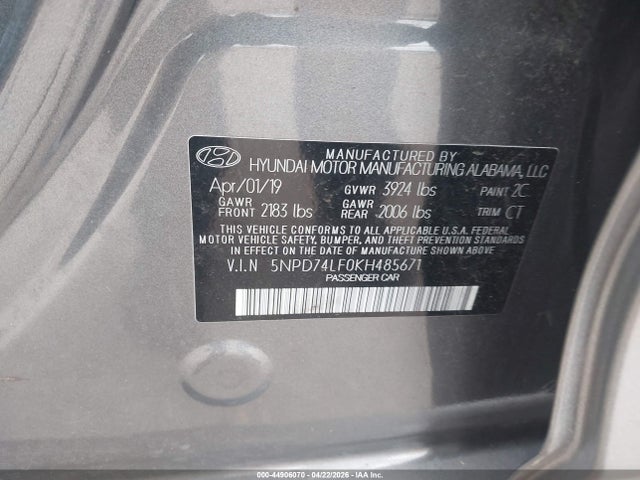 Hyundai ELANTRA Se