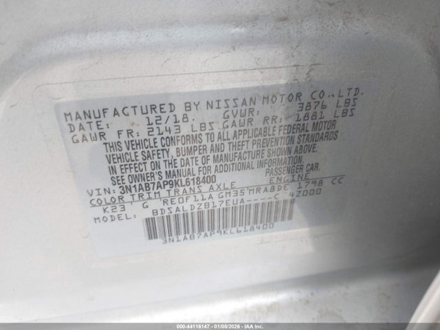 Nissan Sentra Sv