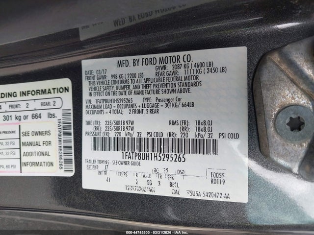 Ford Mustang Ecoboost Premium
