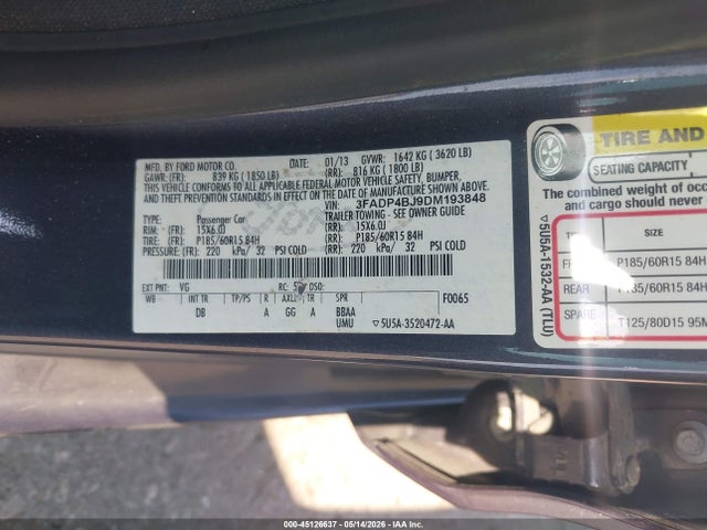 Ford Fiesta Se