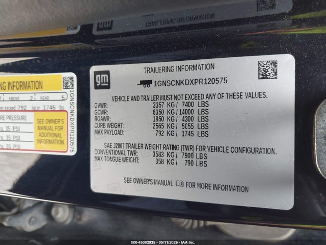 Chevrolet Tahoe 2wd Lt