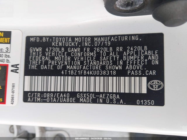 Toyota Avalon Xle