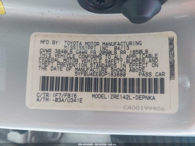 Toyota Corolla Le