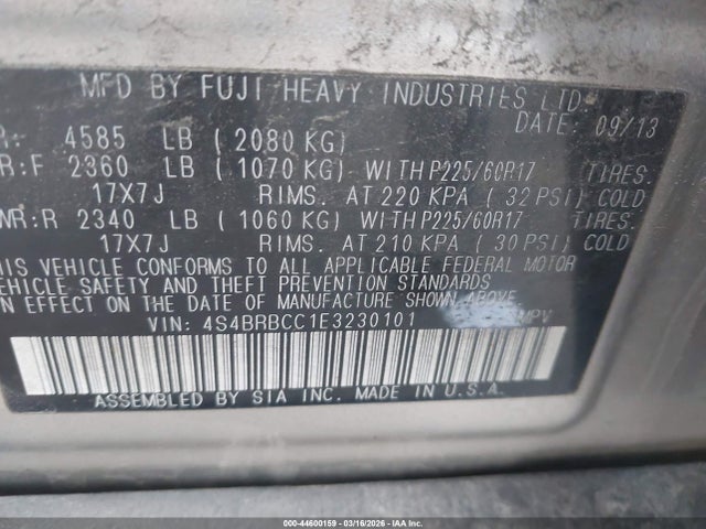 Subaru Outback 2.5i Premium