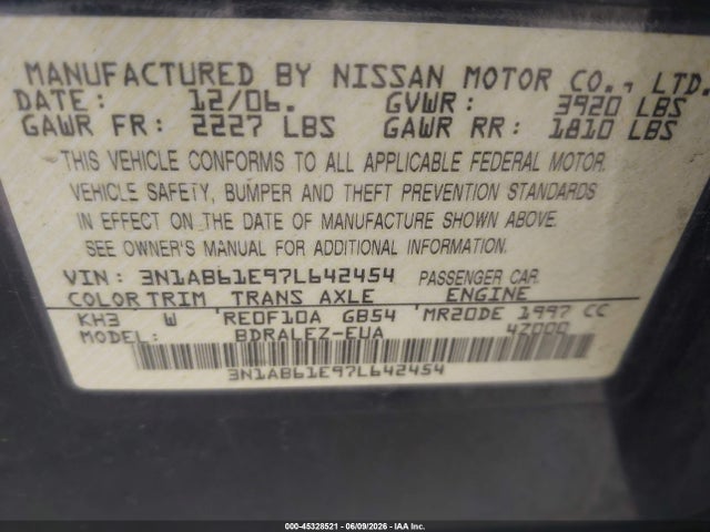 Nissan Sentra 2.0s