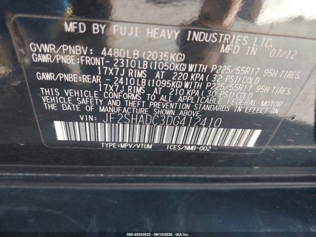 Subaru Forester 2.5x Premium