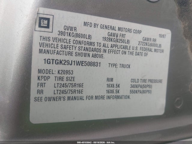 GMC Sierra 2500 K2500