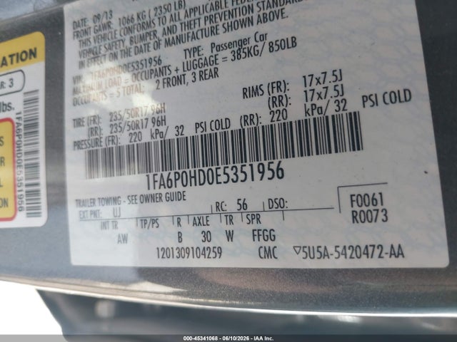 Ford Fusion Se