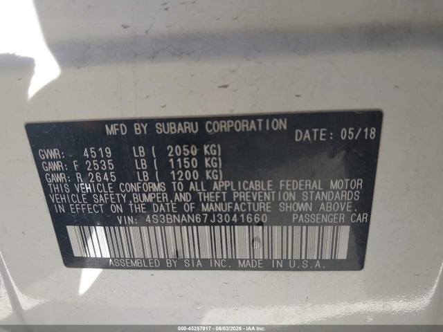 Subaru Legacy 2.5i Limited