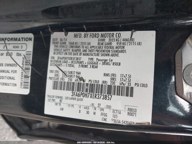 Ford Fusion Se