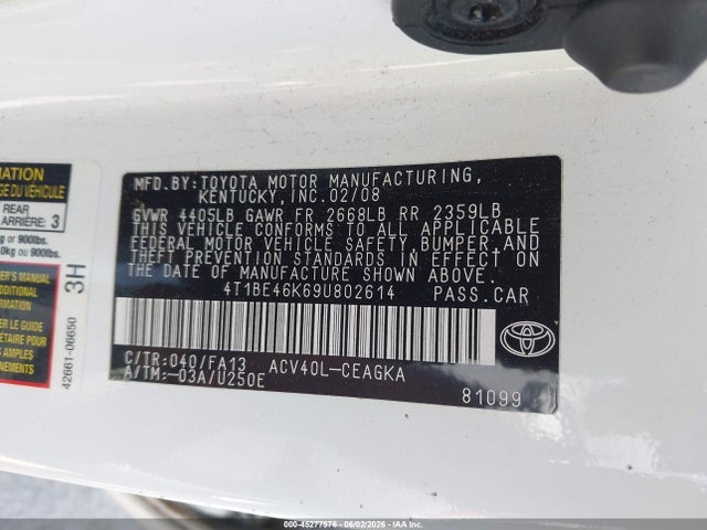 Toyota Camry Xle