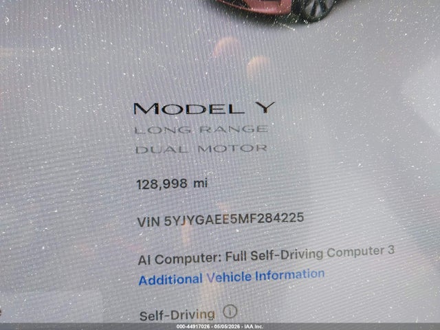 Tesla Model Y Long Range Dual Motor All-wheel Drive