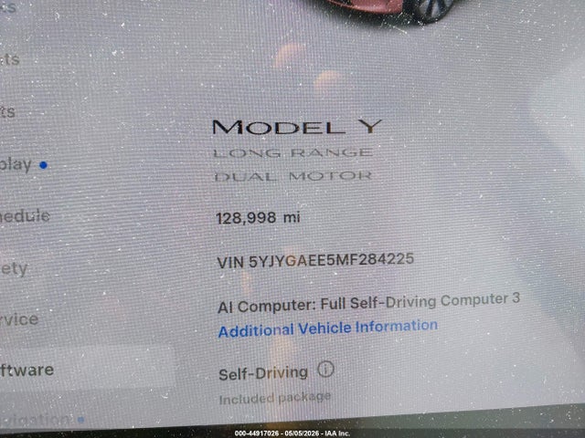Tesla Model Y Long Range Dual Motor All-wheel Drive