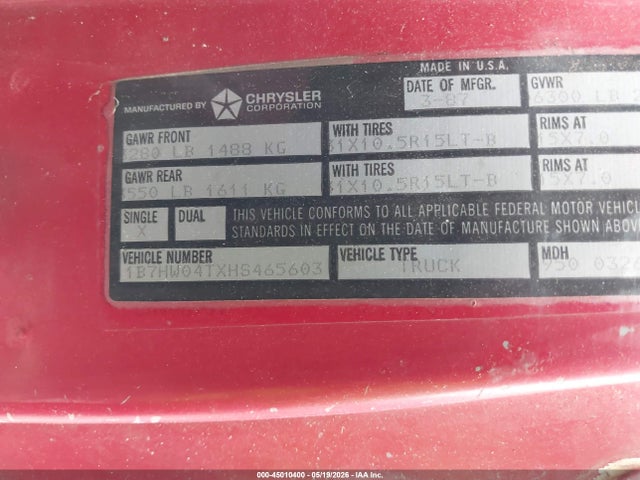 Dodge W-series W100