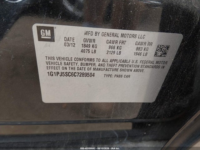 Chevrolet Cruze Eco