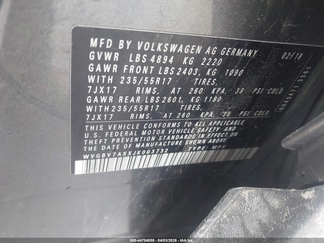 Volkswagen Tiguan 2.0t