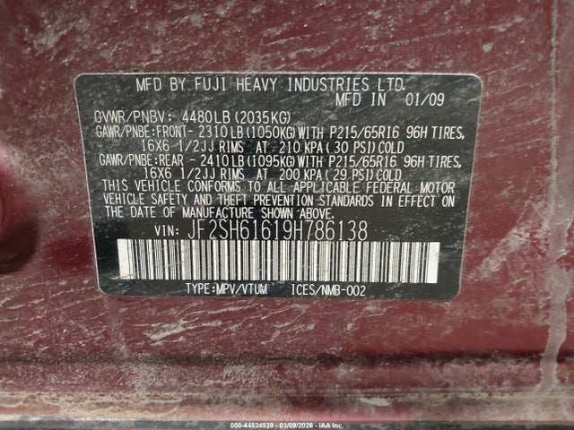 Subaru Forester 2.5x