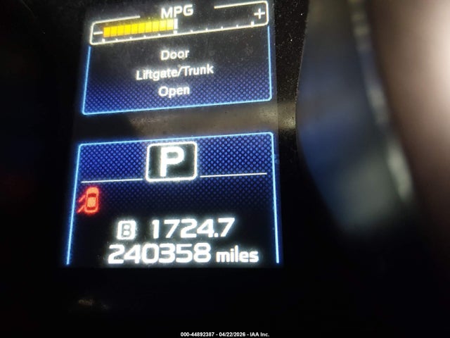 Subaru Outback 2.5i Premium