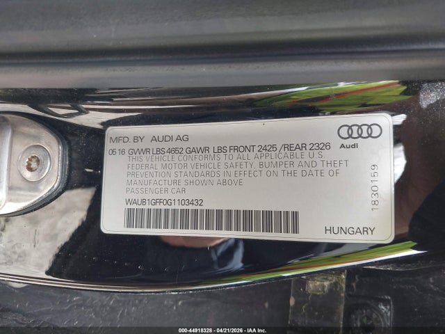 Audi S3 2.0t Premium Plus