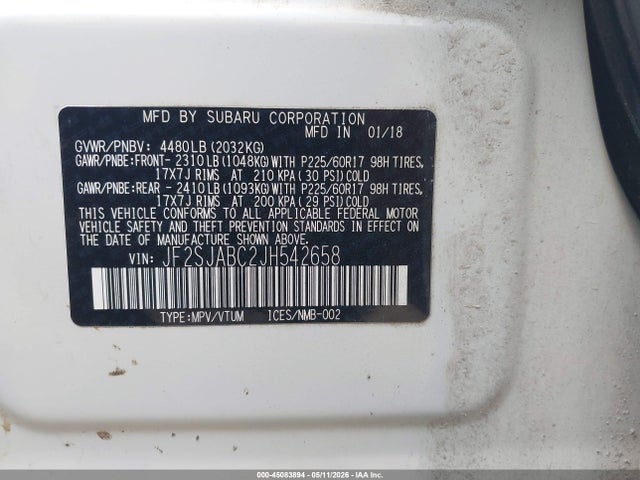 Subaru Forester 2.5i