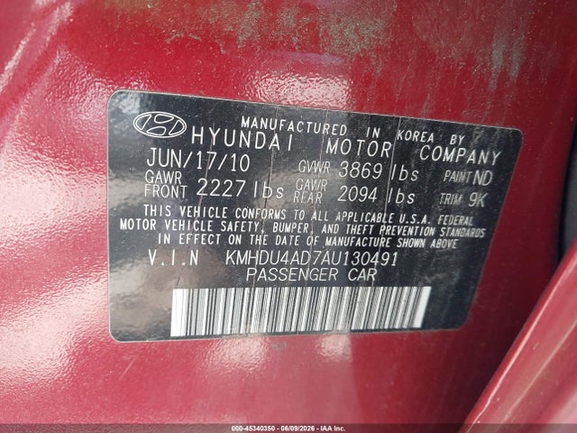 Hyundai ELANTRA Gls