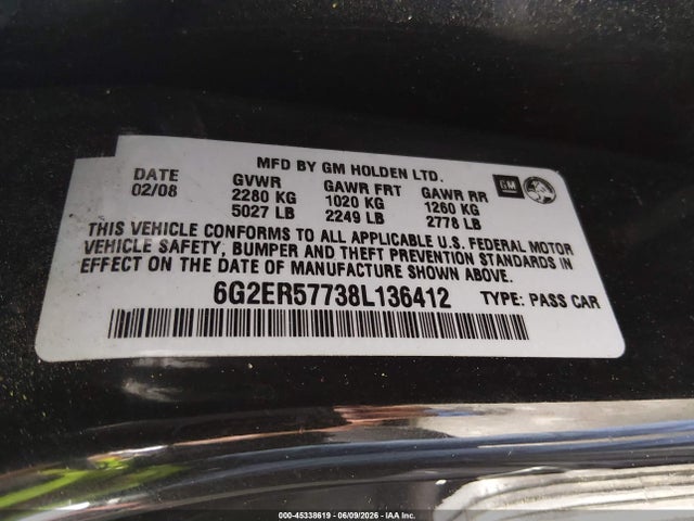 Pontiac G8