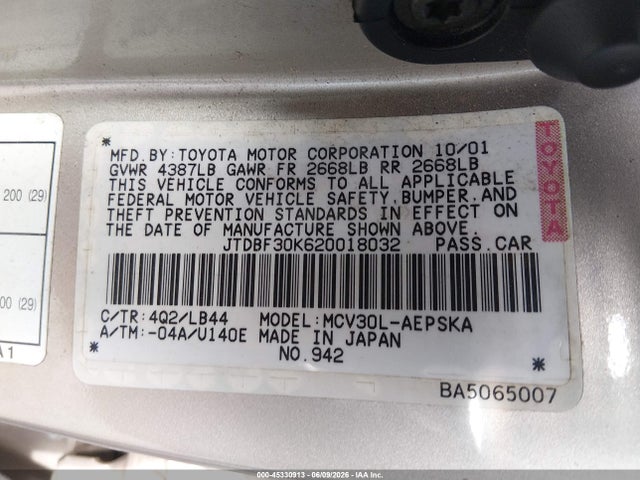 Toyota Camry Se