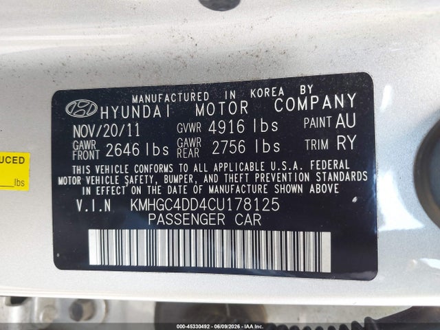 Hyundai Genesis 3.8