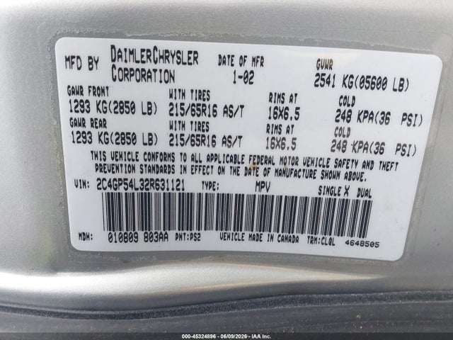 Chrysler Town & Country Lxi
