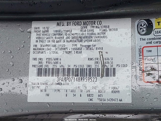 Ford Fusion Se