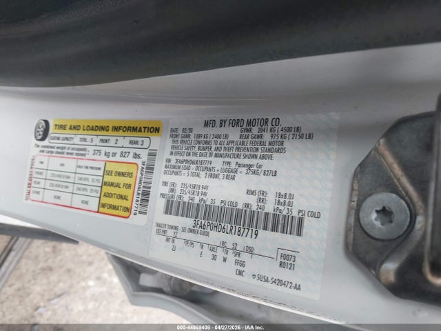 Ford Fusion Se