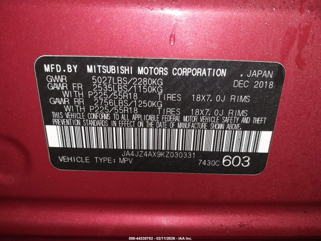 Mitsubishi Outlander Gt