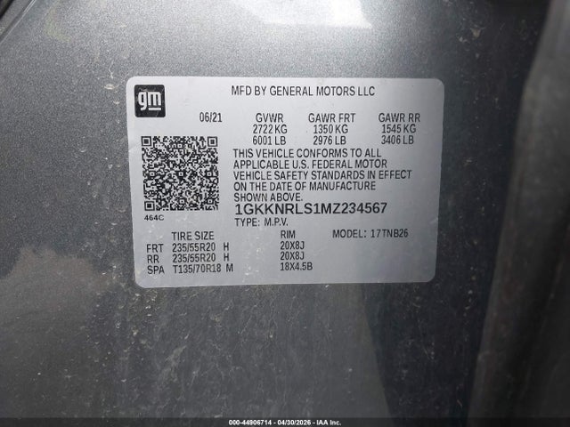 GMC Acadia Sle