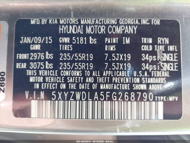 Hyundai SANTA FE 2.0l Turbo