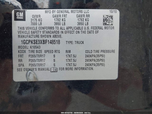 Chevrolet Silverado 1500 Lt