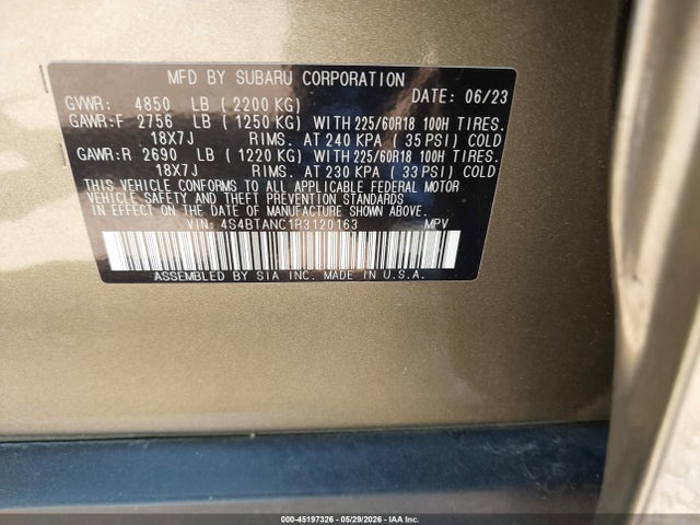 Subaru Outback Limited