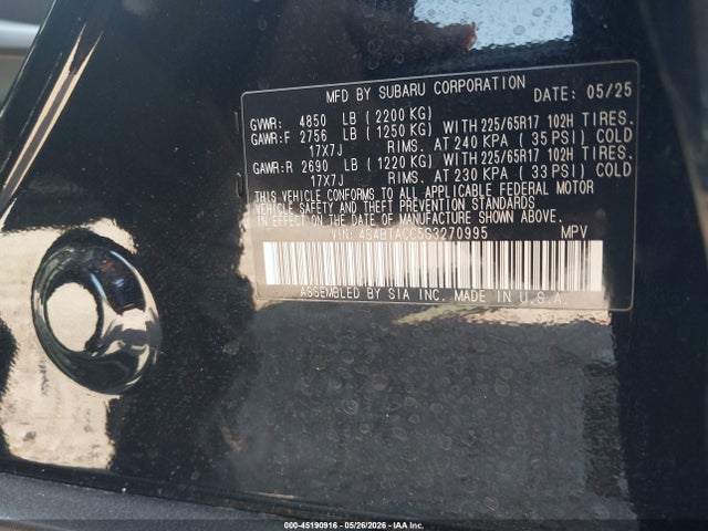 Subaru Outback Premium