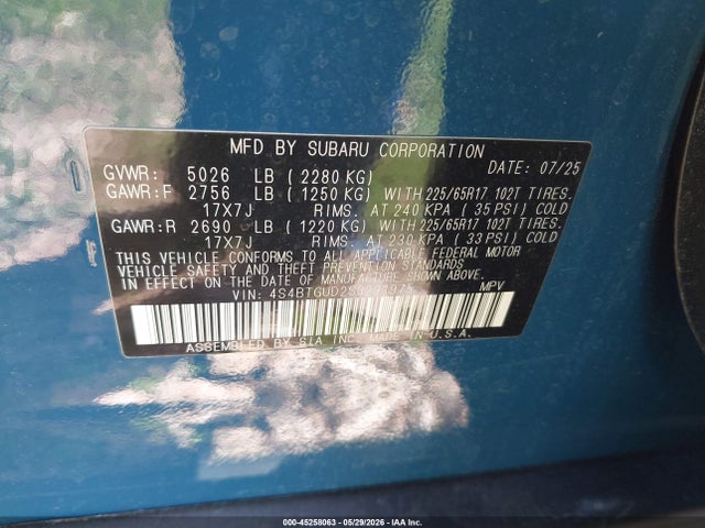 Subaru Outback Wilderness