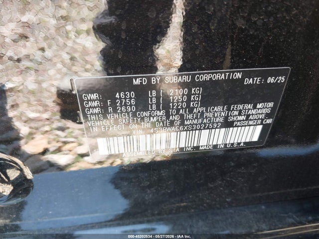 Subaru Legacy Premium