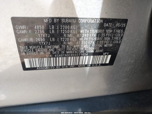 Subaru Outback Premium