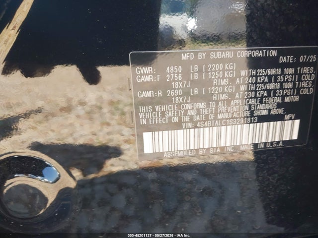 Subaru Outback Onyx Edition