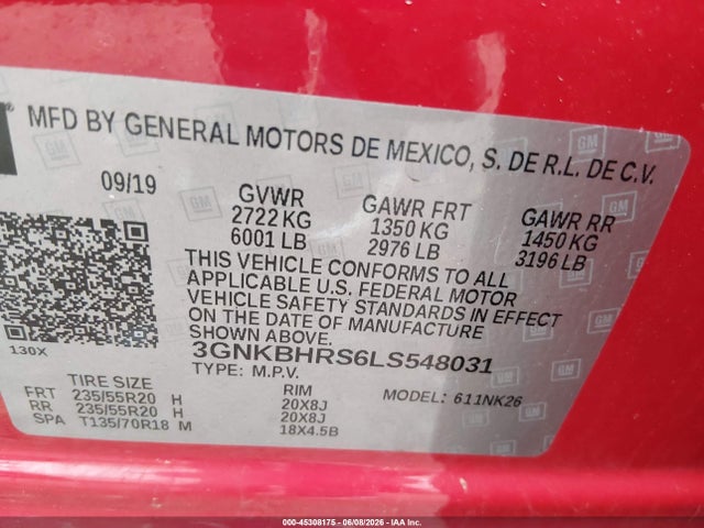 Chevrolet Blazer Awd 2lt