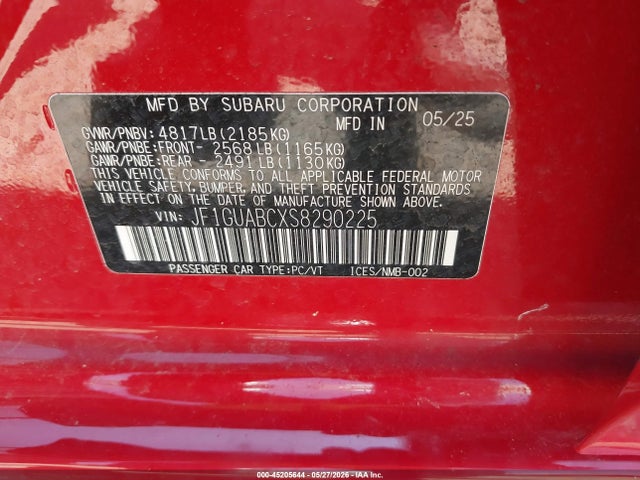 Subaru Impreza Base 5-door